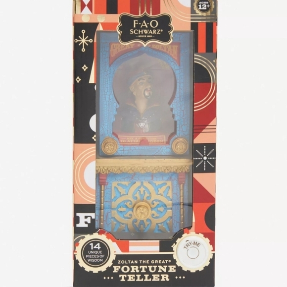 Speaking FAO SCHWARZ Zoltan the Great Animated Fortune Teller Zoltar Christmas - Picture 8 of 8